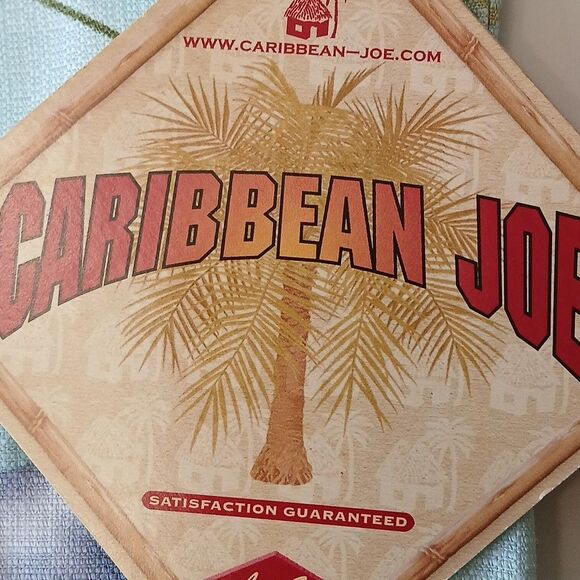 Caribbean Joe Womens Hawaiian Cropped Shirt- Tie Knot Crystal Blue-Floral MEDIUM - Picture 11 of 16